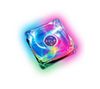 PC case fan 4 colour LED 80mm - 27.45 dB