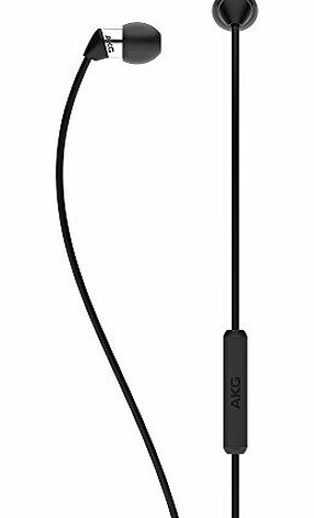 AKG K323XS I Ultra-Small In-Ear Headphones with 3-Button Remote and Mic for use with Apple Devices - Black