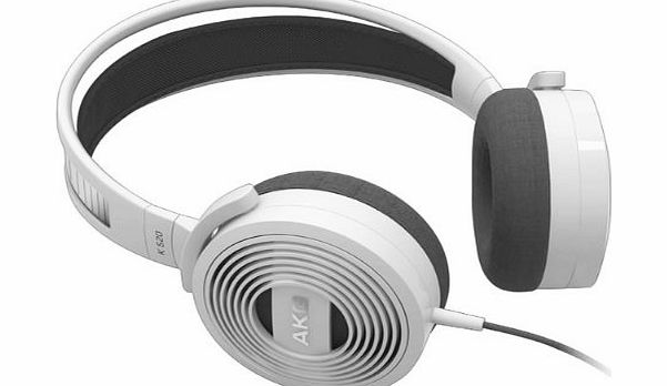 AKG K520 Hi-Fi Stereo Over-Ear Headphones - White