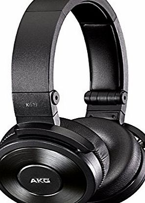 AKG Premium DJ On-Ear Headphones with Apple iPhone Controls and Microphone