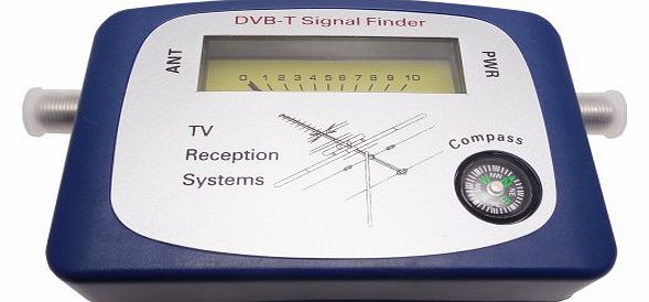  DVB-T Signal Finder Digital TV Aerial Terrestrial Strength Meter Freeview TV