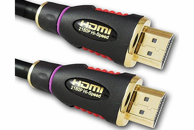 Akord  PREMIUM v1.4a HDMI Cable (All Sizes) HDTV 3D 1080P 2160P Lead metre For SKY HD / FREEVIEW HD / VIRGIN TIVO / PS3 / PS4 / XBOX 360 / XBOX ONE / HDTV / FULL 3D TV / HD PROJECTOR (1 Metre)