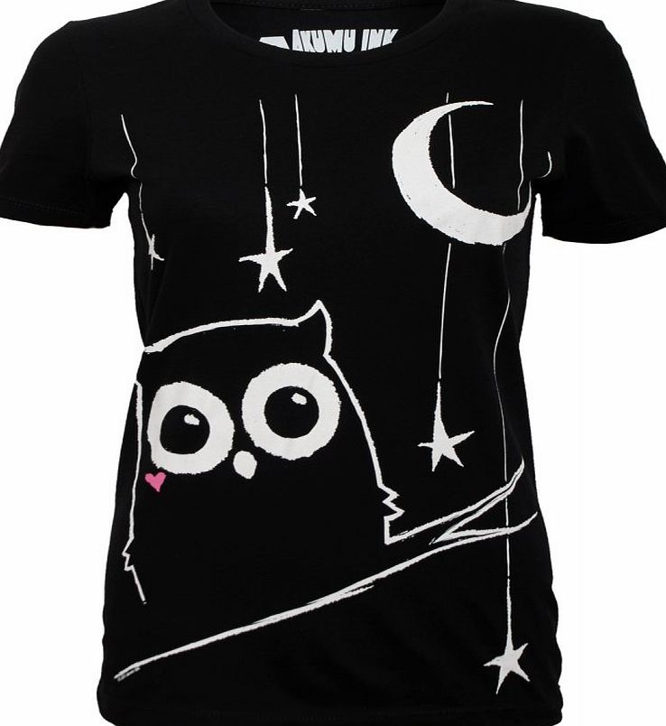 Akumu Ink Moon and Stars T-Shirt - Size: L 8TW07
