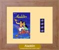 Aladdin Single Film Cell: 245mm x 305mm (approx) - beech effect frame with ivory mount