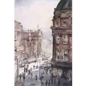 Alan Reed Grey Street Newcastle by Alan Reed Overseas