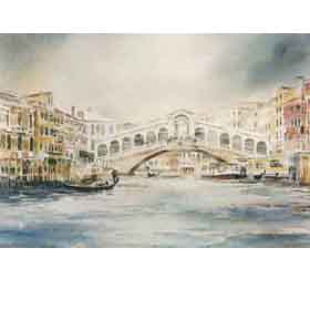 Alan Reed Ponte Rialto Venice by Alan Reed UK Delivery