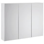 3 Door Cabinet White