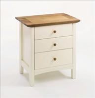 Alaska Three Drawer Nightstand