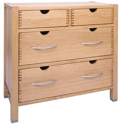 Alba 2 over 2 Chest of Drawers