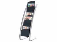 Alba A4 floor standing literature holder with