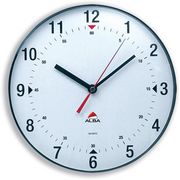 Classictime Wall Clock Quartz with Plastic Lens and Case Diameter 250mm Ref HORCLAS
