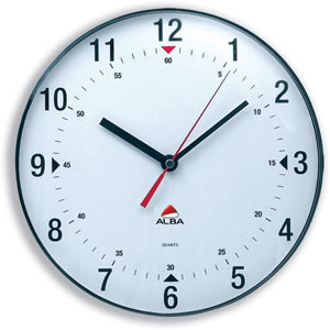 Classictime Wall Clock Quartz with Plastic
