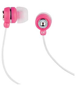 Alba In-Ear Headphones - Pink