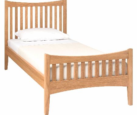 ALBA Oak High Footend Single Bedstead