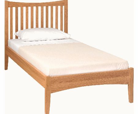 ALBA Oak Low Footend Single Bedstead