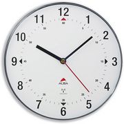 Alba Pilottime Clock Radio Controlled with Plastic Lens and Case Diameter 250mm Ref HORPIL
