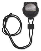 Alba Stoptime Stopwatch 100th-second Water-resistant Including Lanyard and Battery Ref HORSTOP