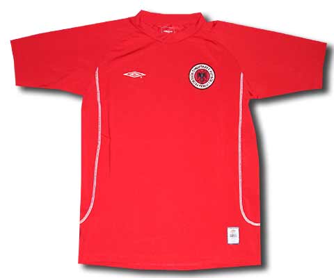 Albania Umbro 07-08 Albania home