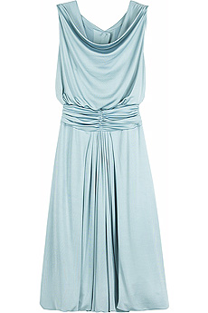 Alberta Ferretti Ruched open back dress