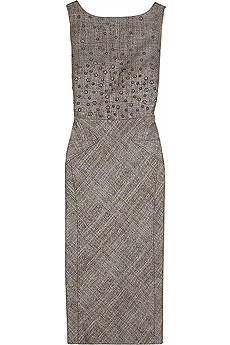 Alberta Ferretti Studded shift dress