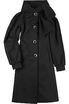 Alberta Ferretti Tie neck coat