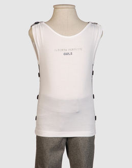 TOPWEAR Sleeveless t-shirts GIRLS on YOOX.COM