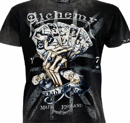 Alchemy England Apparel Read Em and Weep T-Shirt - Size: S 2977