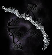 Alchemy Gothic Bat Chain Bracelet