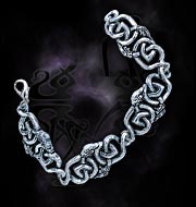 Alchemy Gothic Celtic Dragon Link Bracelet