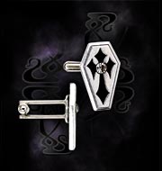 Alchemy Gothic Coffin Cufflinks