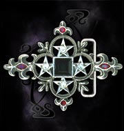 Alchemy Gothic Count Cagliostros Cross Buckle