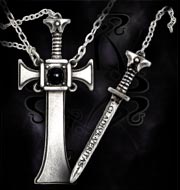 Alchemy Gothic Cross Of The Sword Of Truth Pendant