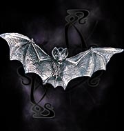 Alchemy Gothic Darkling Bat Pendant