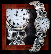 Alchemy Gothic Death Link Wristwatch