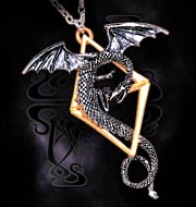 Alchemy Gothic Elemental Dragon Pendant