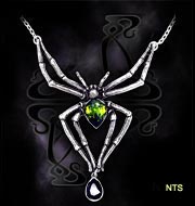 Alchemy Gothic Emerald Venom Pendant