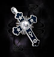Alchemy Gothic Gnostic Cross Pendant