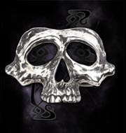 Alchemy Gothic Lamentian Skull Buckle