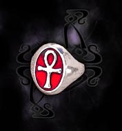 Alchemy Gothic Life Cartouche Ring