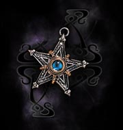 Alchemy Gothic Medieval Pentagle Pendant
