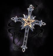 Microcosmic Cross Pendant