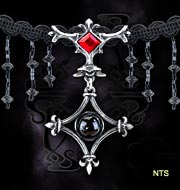 Alchemy Gothic Mournetta Choker Pendant