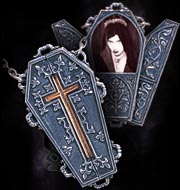 Alchemy Gothic Requiem Tryptich Coffin Pendant