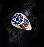 Alchemy Gothic Star Of Isis Ring