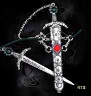 Alchemy Gothic Sword Of The See (2 Part) Neck Thong