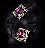 Alchemy Gothic Twilight Gem Cufflinks
