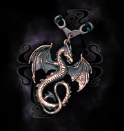 Alchemy Gothic Wyverex Dragon Neck Thong
