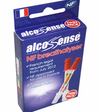 ALCOSENSE NF Breathalyser Twin Pack