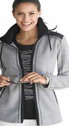 Alessa W. Colour Contrast Fleece Jacket