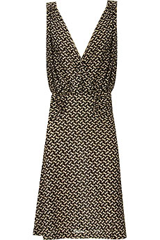 Alessandro dell-Acqua Printed silk jersey dress